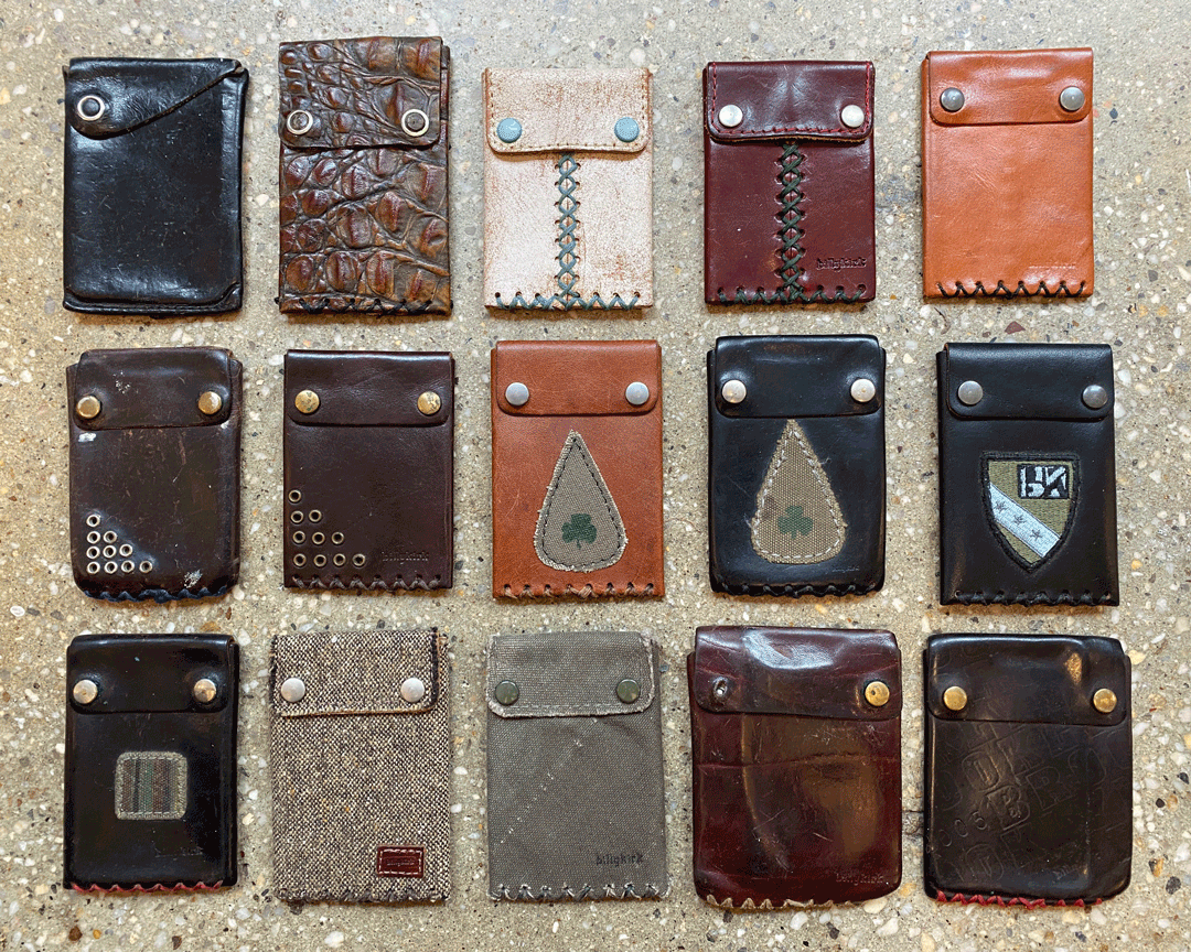 Front and back GIF of fifteen No. 092 Card Cases