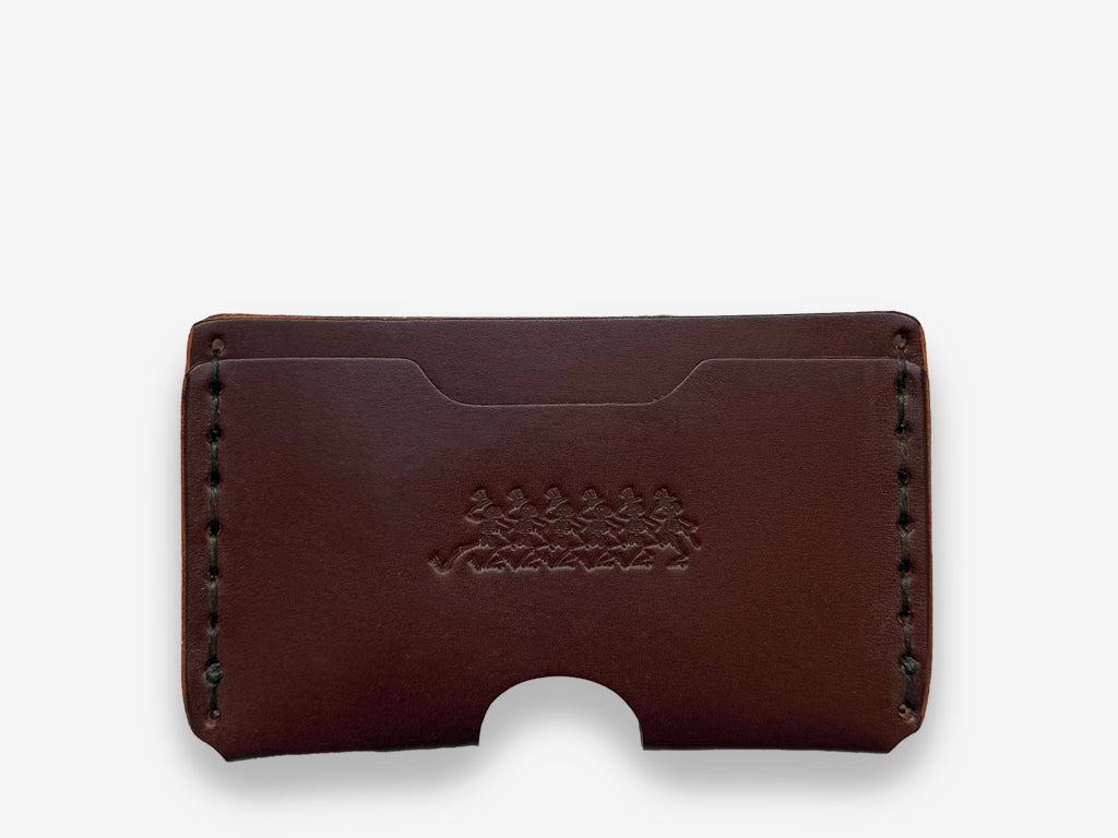 No. 397-GD Slim Card Case Skels, Hickory