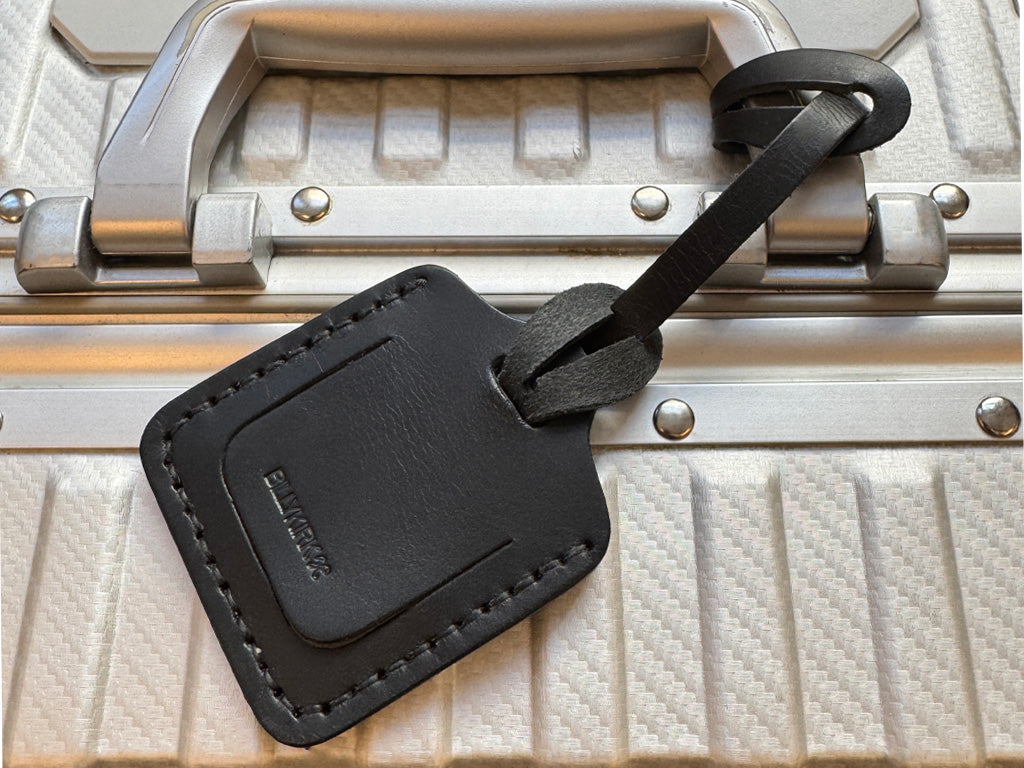 No. 645 Luggage Tag, Black