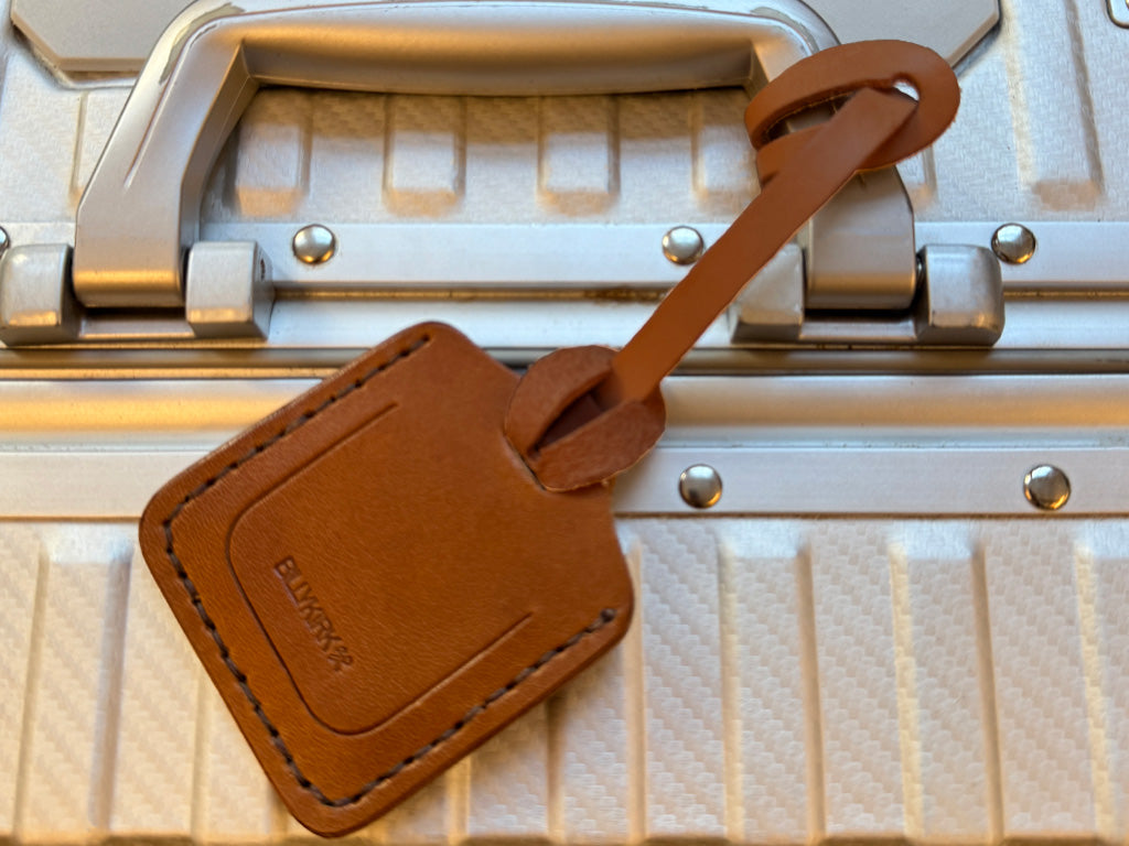 No.645 Luggage Tag, Tan