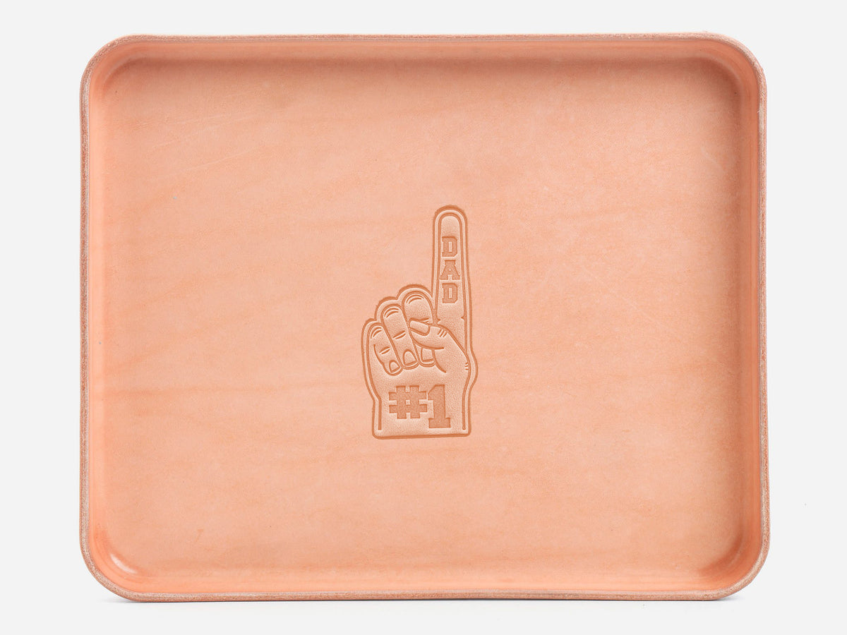 No. 471 Large Leather Valet Trays