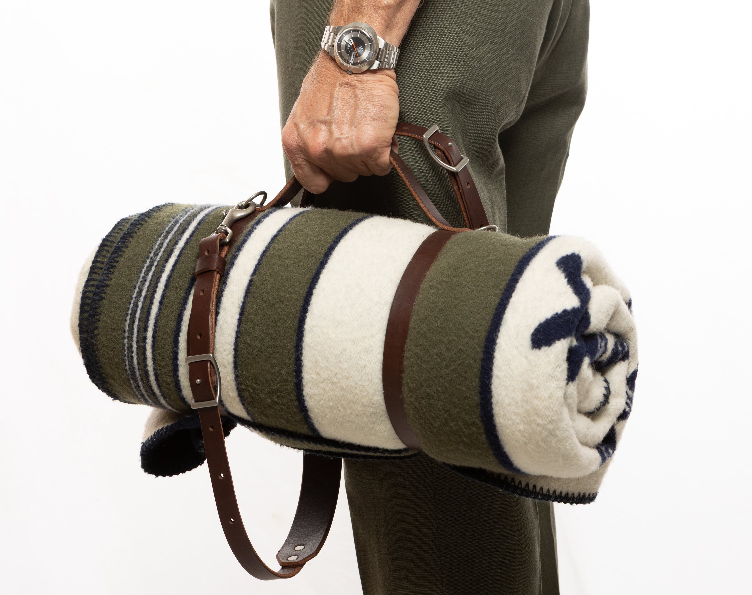 No. 367 Blanket Carrier, Tan