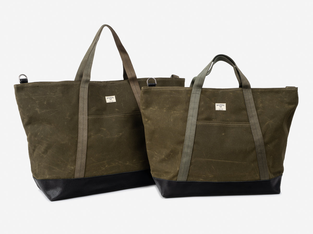 No. 674 Large East West Tote, Olive