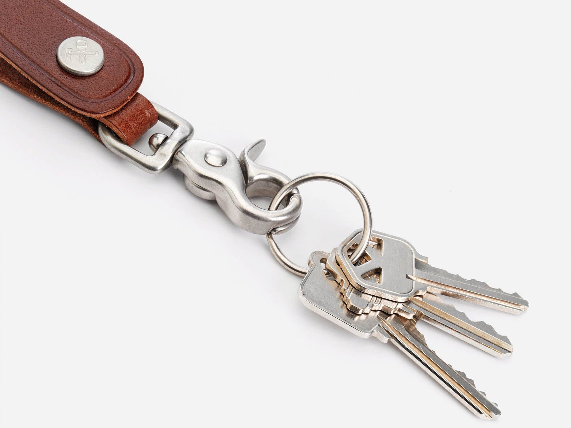 No. 240 Trucker Key Fob, Tan