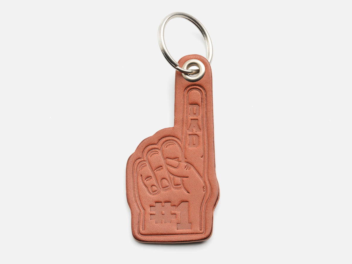 No. 557 #1 Dad Keychain