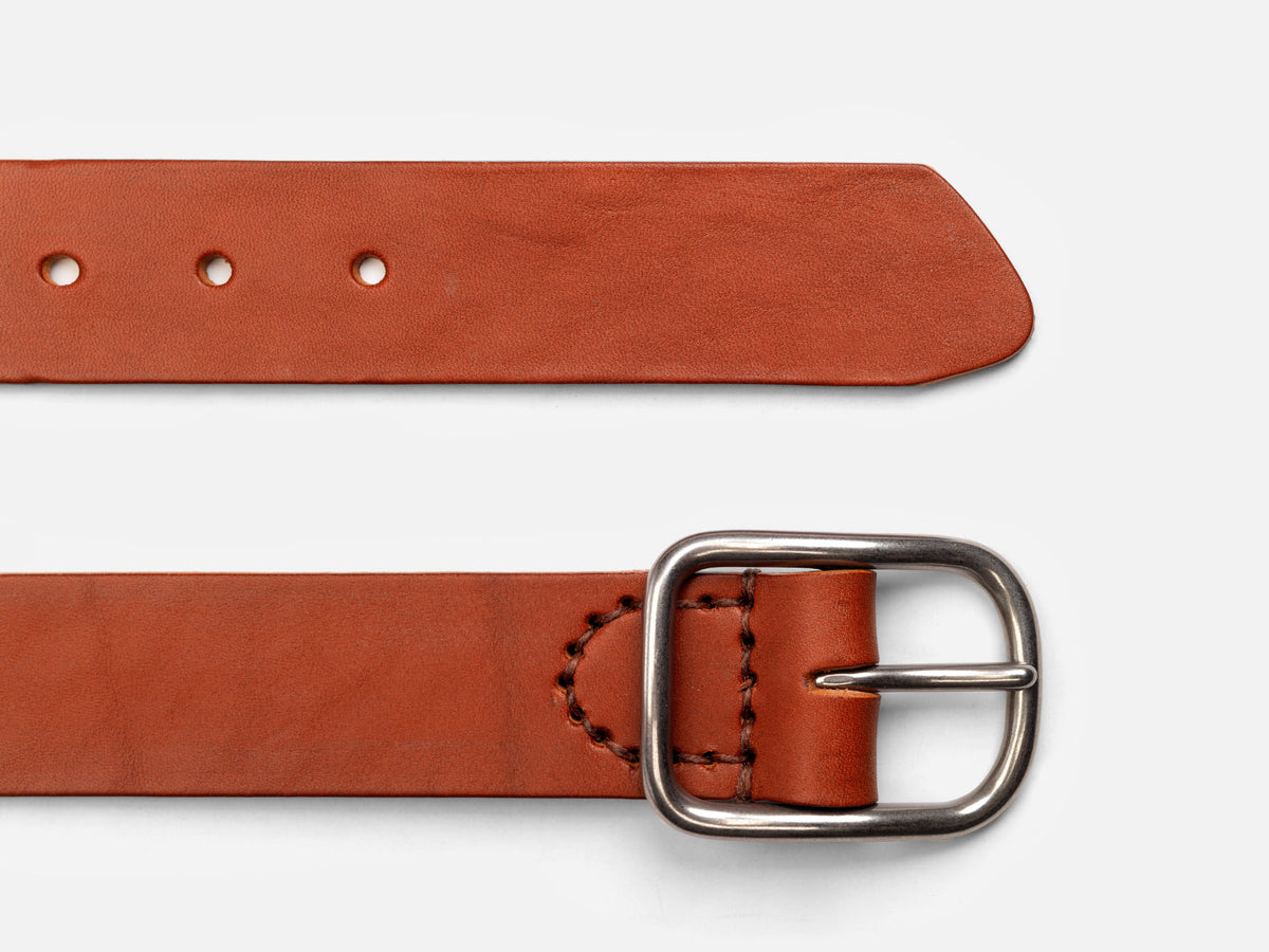 No. 288 Center Bar Belt, Tan