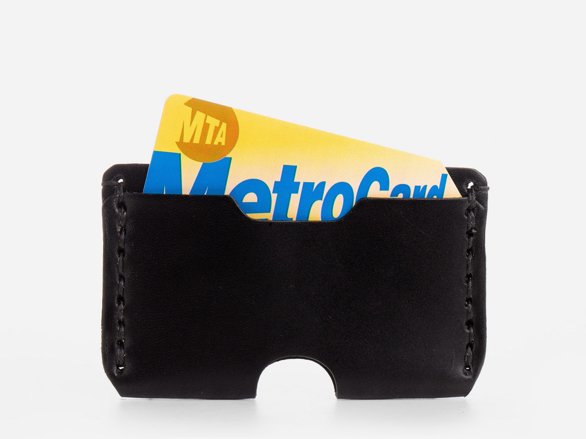 No. 397 Slim Card Case, Black