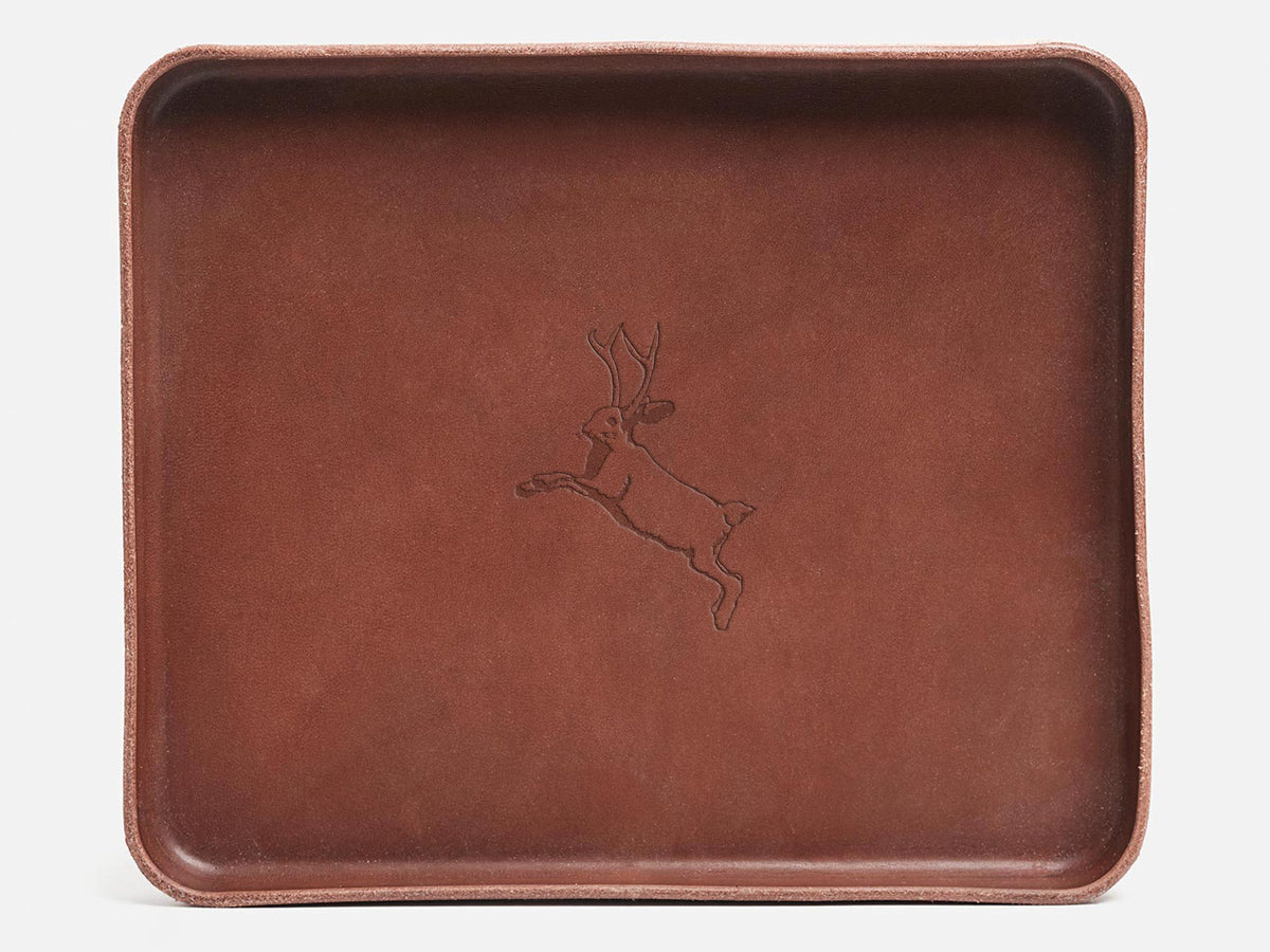 No. 471 Large Leather Valet Trays